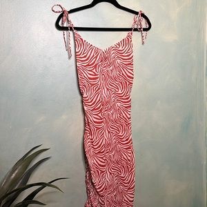 Patterned Beach Cover Up